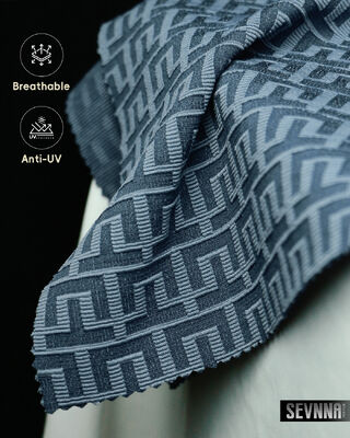 High Density Double Knit Fabric with 380gsm Weight and 135cm Width for Eco-Friendly Summer/Autumn Wear