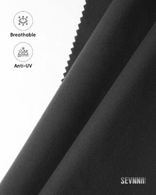 Tecido Lycra de alongamento macio com alta elasticidade e opções de cores personalizadas para uso esportivo e casual