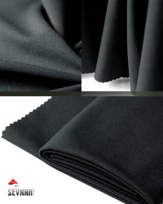 Tecidos de Lycra Stretch com 150cm de largura, com 68% Nylon Nilit Softex + 32% Lycra e peso de 215gsm para conforto superior