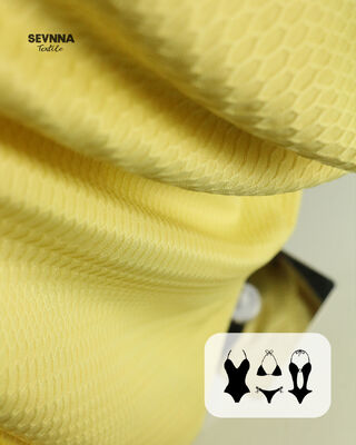 Eco Friendly Swimwear Fabric developed to meet environmental standards with superior durability and comfort for swimwear collections