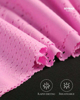 Tecido de roupa de banho reciclado para homens, têxtil sustentável e confortável, projetado para adultos, material ideal para fabricação de roupas de banho