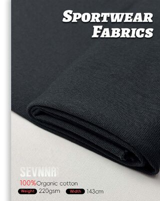 220gm Tecido de bicicleta 100% de algodão orgânico com alta durabilidade para têxteis de ciclismo premium