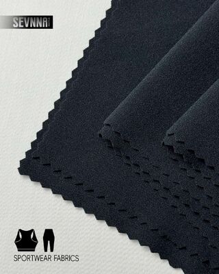 Tecido Lycra de 150 cm de largura com absorção de umidade e alta durabilidade para roupas de atividade e roupas de banho