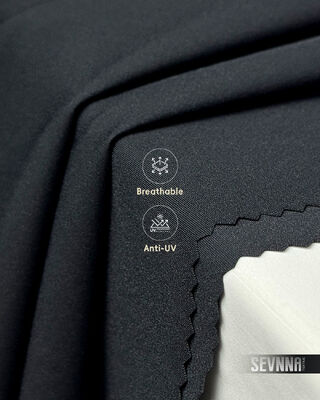 Tecidos de corrida com alongamento de 4 vias, UPF 50+ proteção solar e secagem rápida para roupas ativas de alto desempenho