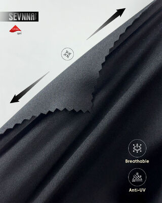 Boa transpirabilidade, tecidos de Lycra alongados com absorção de umidade e alta elasticidade para roupas ativas e calças de ioga