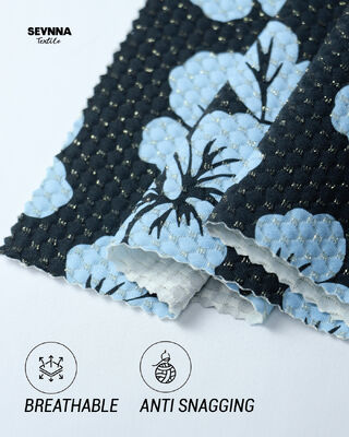 Confortável tecido de tricô duplo Material de tricô ideal para roupas de moda uso casual e estofados oferecendo suavidade respirável