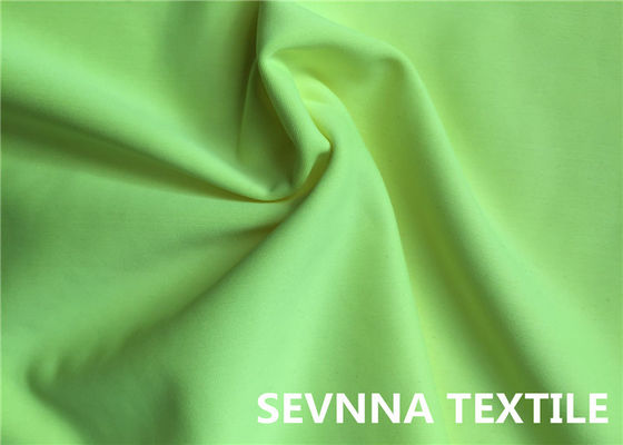 Tela de nylon do roupa de banho de Elastane Lycra da poliamida, tela de nylon verde do Spandex para o roupa de banho