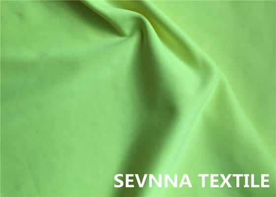 Tela de nylon do roupa de banho de Elastane Lycra da poliamida, tela de nylon verde do Spandex para o roupa de banho