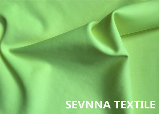 Tela de nylon do roupa de banho de Elastane Lycra da poliamida, tela de nylon verde do Spandex para o roupa de banho