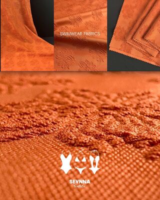 Tecido de poliéster reciclado sustentável com 260 gm de peso 132 cm de largura e lavável em máquina para têxteis ecológicos