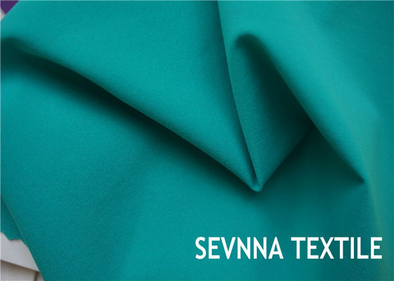 Cores sólidas de nylon recicladas FDY macias da tela com Spandex de 40 negador