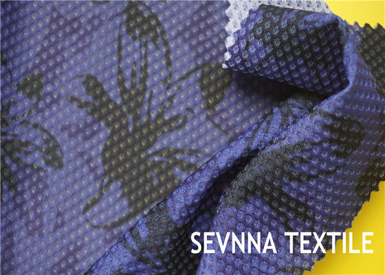 Torne mais fraco semi matérias têxteis de nylon recicladas Textured do Activewear da tela com listras do jacquard