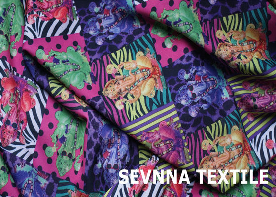 Tela de nylon contínua 160gsm de confecção de malhas circular do Spandex do roupa interior - 180gsm