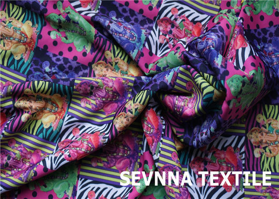 Tela de nylon contínua 160gsm de confecção de malhas circular do Spandex do roupa interior - 180gsm