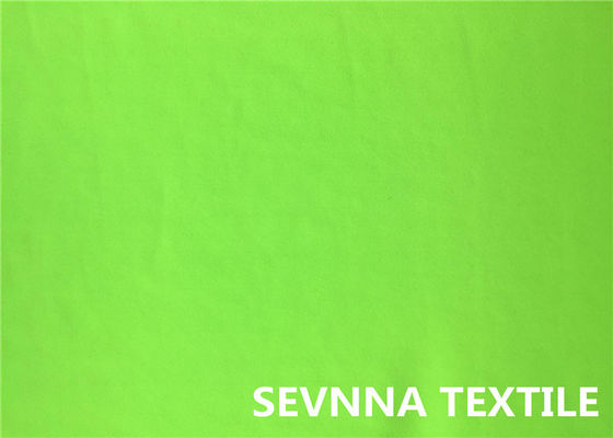 Tela circular tingida do cetim do poliéster da malha, tela verde-clara do crepe do poliéster