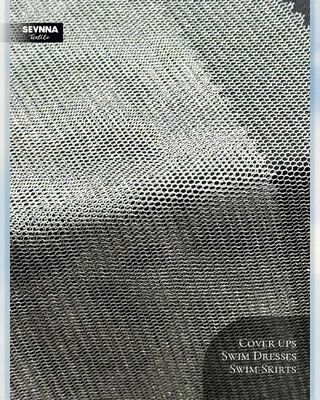 Tecido de roupa de banho ecológico com resistência ao cloro, elasticidade de duas vias e secagem rápida para roupa de banho sustentável