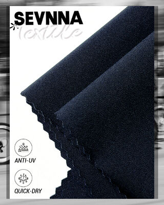 High Elasticity Stretch Lycra Fabric with Moisture Wicking UV Protection and Lightweight Comfort for Activewear