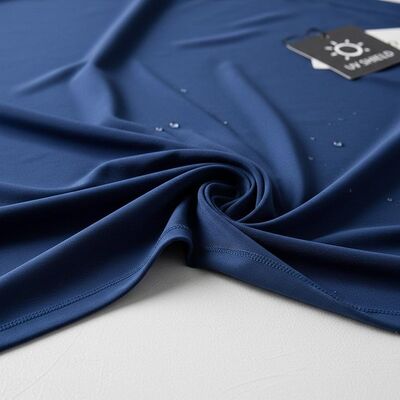 Tecido Lycra Stretch de Secagem Rápida com Proteção UV de 270gsm para Roupas Esportivas e de Banho
