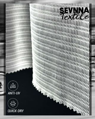Tecidos de corrida com elasticidade em 4 direções UPF 50+ e tecnologia antiodor para roupas esportivas de alto desempenho