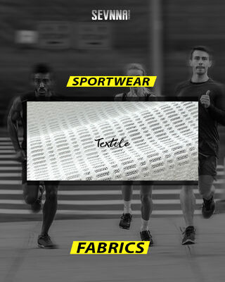 Tecidos de corrida com elasticidade em 4 direções UPF 50+ e tecnologia antiodor para roupas esportivas de alto desempenho