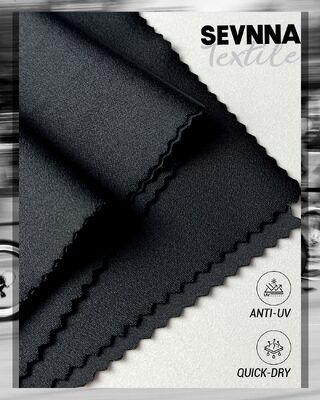 Tecido Lycra elástico de alta elasticidade com absorção de umidade e proteção UV para roupas esportivas