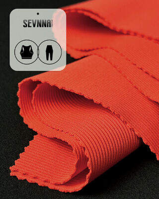 Fabricado sob encomenda de Nylon Spandex 85 Nylon 15 Spandex Stretch Material Ideal para Leggings Vestuário desportivo e fitness