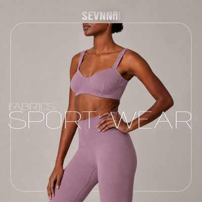 230GSM UPF 50+ Moisture-Wicking NILIT Nylon 6.6 Lycra Fabric for Activewear SP7467