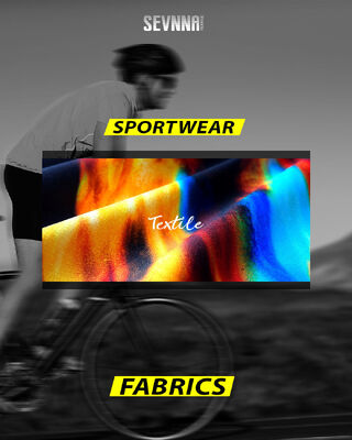 260gm Fusteza de cor Tecido de poliéster spandex de 2-5 graus com comprimento personalizado para roupas de atividade e roupas de banho