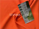 A proteção UV reciclou a laranja cortada livre do estiramento da maneira do Spandex 4 da tela do roupa de banho