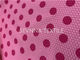 Tela reciclada cor-de-rosa do roupa de banho da micro fibra do poliéster respirável para senhoras