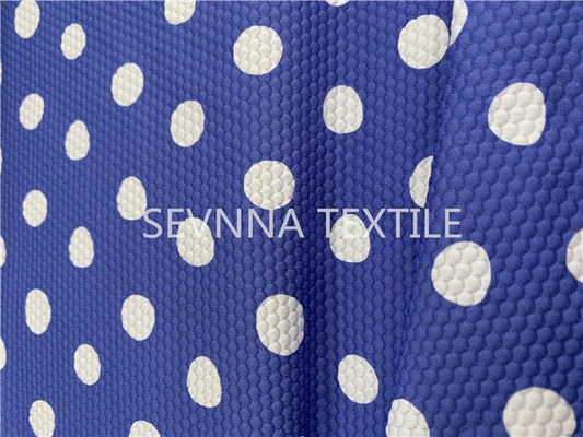 Secagem rápida da resistência de Dot Recycled Swimwear Fabric Chlorine da polca