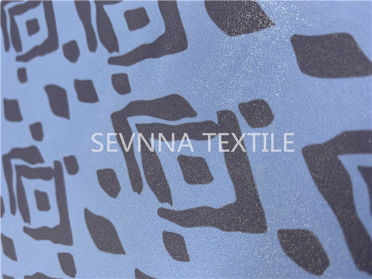Tela impermeável da malha do estiramento de 4 maneiras para o nylon Lycra do verde de Eco da impressão da sublimação do totem das caneleiras
