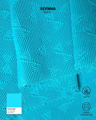 Tecido de Nylon Reciclado com Listras 280gsm RN-2452