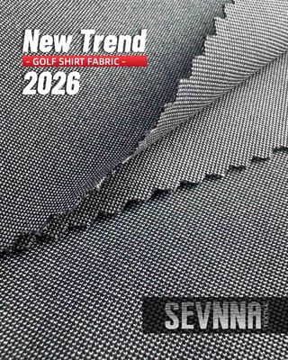 Tecido de malha dupla 220gsm 50% Nylon reciclado 31% Poliéster reciclado 19% Elastano para produtos versáteis e ecológicos