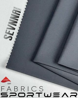 Tecido Lycra de 152 cm de largura com 72% de materiais reciclados e 28% de Lycra Xtra Life