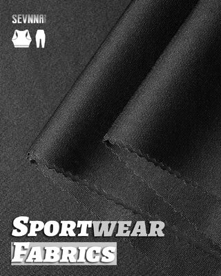 Tecidos funcionais Tecidos de desempenho com 190gm Peso 163cm Largura e 55% Poliéster reciclado SD + 44% SORONA Composição