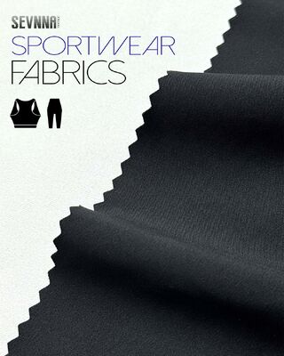 Tecido de bicicleta de alto desempenho com proteção UV e peso de 190gm feito de 79% de poliéster reciclado + 21% de spandex