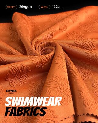 Tecido de poliéster reciclado sustentável com 260 gm de peso 132 cm de largura e lavável em máquina para têxteis ecológicos