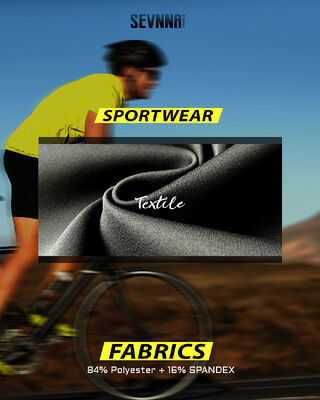 Gerenciamento de Umidade Tecido para Ciclismo Oferecendo Ventilação Ótima e Regulação de Temperatura para Roupas de Ciclismo Profissional