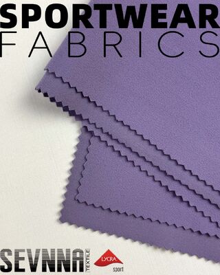 Impressão em relevo Tecido Lycra reciclado Material respirável projetado para roupas ativas ecoconscientes Yoga e fitness