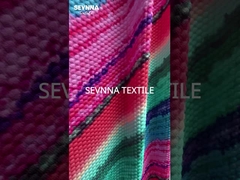 Tecido de malha de alto desempenho para roupas esportivas confortáveis e elegantes