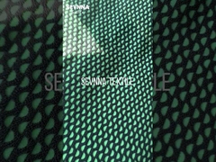 Declaração sustentável com tecido de maiô reciclado Material ecológico para coleção de maiô