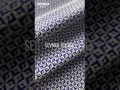 Tecido de poliéster reciclado sustentável para moda ecológica