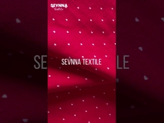 Tecido de tricô duplo de 210 gramas para negócios de roupas no verão / outono