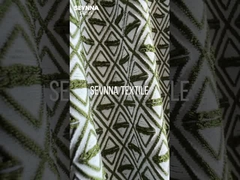 120 cm de largura Tecido de tricô duplo para poliéster reciclado