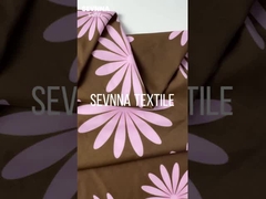 Secagem rápida e cuidado fácil Repreve tecido para roupas de verão usar