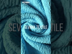 Tecido sólido reciclado de roupa de banho respirável e ecológico para roupa de banho sustentável