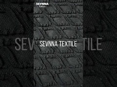 170cm Largura Tecidos texturizados alternativas com padrão texturizado