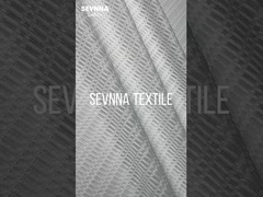 Tecidos de tecido texturizados de 90gm Largura de 152cm para as necessidades do cliente