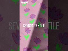 Largura 152cm Tecido de tricô duplo para roupas desportivas recicladas 87% Nylon reciclado 13% Material de spandex